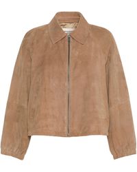 Weekend by Maxmara - Suede Jacket - Lyst