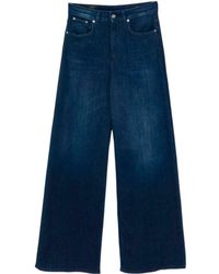Dondup - Beatrix Wide-Leg Jeans - Lyst