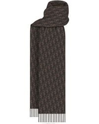 Dior - Oblique Double-Sided Scarf - Lyst