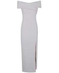 Ralph Lauren - Lauren Off-Shoulder Gown Dress - Lyst