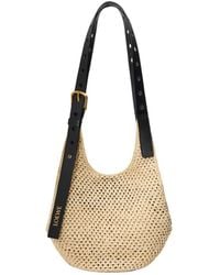 Loewe - Paulas Ibiza Punch Hole Shoulder Bag - Lyst