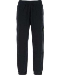 Stone Island - Logo Patch Sweatpants - Lyst