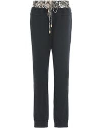 Just Cavalli - Layered Snake Print Pants - Lyst