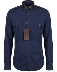Gucci - Long-Sleeved Shirt - Lyst