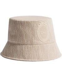 Dior - Iviera Medaillon Teddy-D Small Brim Bucket Hat - Lyst