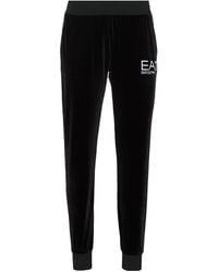 EA7 - Logo Decal Sweatpants - Lyst