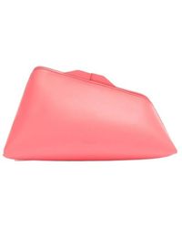 The Attico - 8.30 Pm' Coral Oversized Clutch - Lyst
