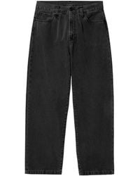 Carhartt - Logo Patch Wide Leg Jeans - Lyst