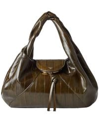 Fendi - Inlaid Hagfish Leather Bag - Lyst