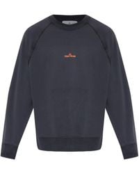 Stone Island - Long Sleeve Crewneck Sweatshirt - Lyst