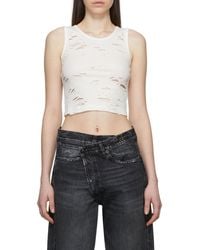 R13 - Destroyed Tank Top - Lyst