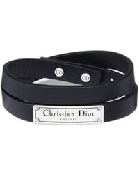 Dior - Homme Logo Ingraved Bracelet - Lyst