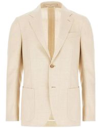 Lardini - Single-Breasted Patch-Pocket Blazer - Lyst