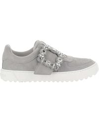 Roger Vivier - Round Head Low-Cut Casual Shoes - Lyst