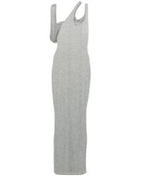 The Attico - Embellished Jersey Midi Dress - Lyst