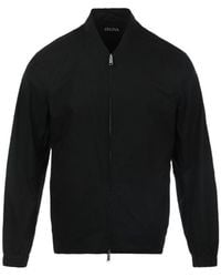 ZEGNA - Zippered Casual Jacket - Lyst