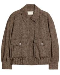 iBlues - Tweed Jacket - Lyst