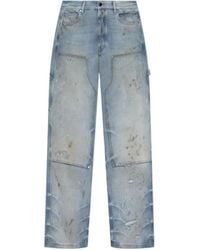 Amiri - Distressed Lightweight Carpenter Jeans - Lyst
