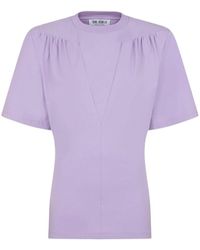 The Attico - The Jewel Cut-Out Crewneck T-Shirt - Lyst