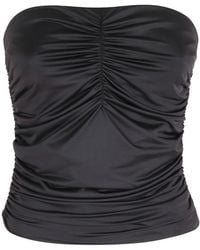 Essentiel Antwerp - Ruched Bandeau Top - Lyst