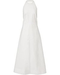 Rohe - Cotton-Blend Poplin Midi Dress - Lyst