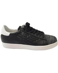 EA7 - Logo Details Casual Sports Shoes - Lyst