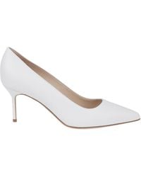 Manolo Blahnik - Pre Coll Pointed Pumps - Lyst