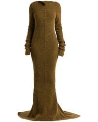 Rick Owens - Lightweight Slim-Fit Knit Maxi Dress - Lyst