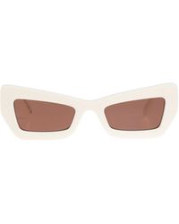 Off-White c/o Virgil Abloh - Aurora Cat-Eye Sunglasses - Lyst