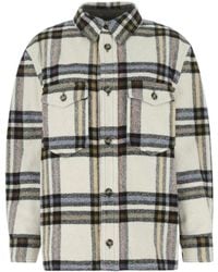 Isabel Marant - Isabel Marant Étoile Every Checked Padded Jacket - Lyst