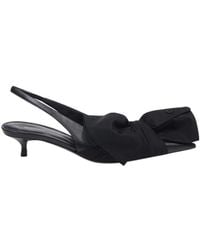Balenciaga - Bow Detailed Slingback Pumps - Lyst