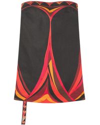 PUCCI - Fari-Print Cotton And Linen Dress - Lyst