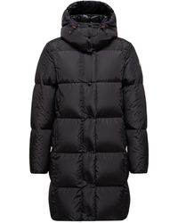Moncler - Logo Patch Quilted Hooded Jacket - Lyst
