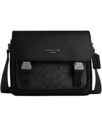 COACH - Logo Shoulder Bag - Lyst