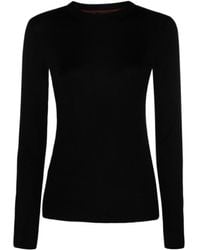 Loro Piana - Fine-Knit Long-Sleeved Top - Lyst