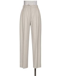 Max Mara - Gitti Drawstring Trousers - Lyst