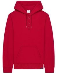 Courreges - Buttoned Hoodie - Lyst