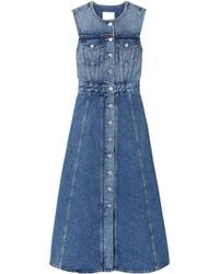 Citizens of Humanity - Idalene Denim Midi Dress - Lyst