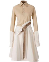 Maison Margiela - A-Line Midi Dress - Lyst