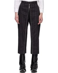 R13 - Front Zipper Trousers - Lyst