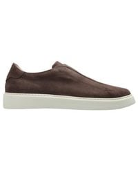 Eleventy - Suede Sports Shoes - Lyst