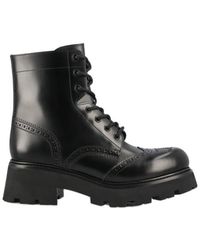 Celine - Triomphe Rangers Zipped Boot - Lyst