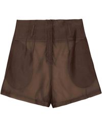 Frankie Shop - Belt Loop Shorts - Lyst