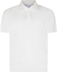Brunello Cucinelli - Short-Sleeved Buttoned Polo Shirt - Lyst