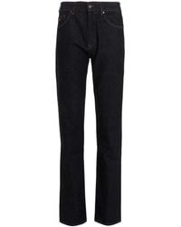 BOSS - Mid-Rise Straight-Leg Jeans - Lyst