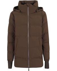 Herno - Medium-Length Down Jacket With Gore-Tex Windstopper And Removable Hood - Lyst