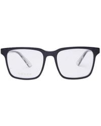 Gucci - Eyewear Square Frame Glasses - Lyst