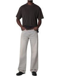 Jeanerica - Vega Logo-Patch Straight-Leg Jeans - Lyst