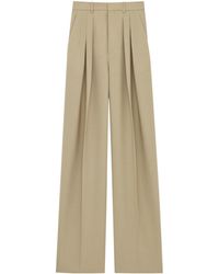 Saint Laurent - High Waist Tailored Pants - Lyst
