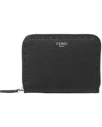 Fendi - Selleria Wallet With 106 Hand-Sewn Stitches - Lyst